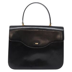 Bally Handbag Leather Black Leather Handbag